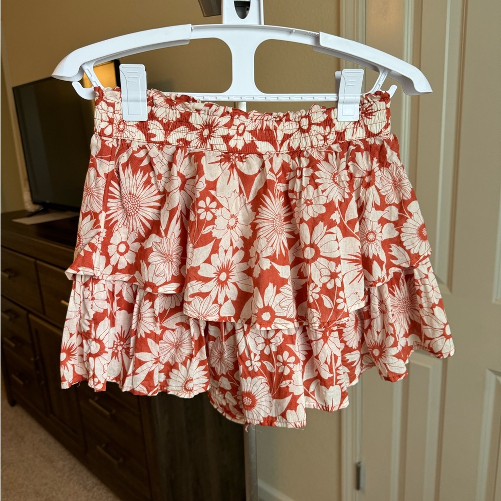 American Eagle floral skirt skirt small